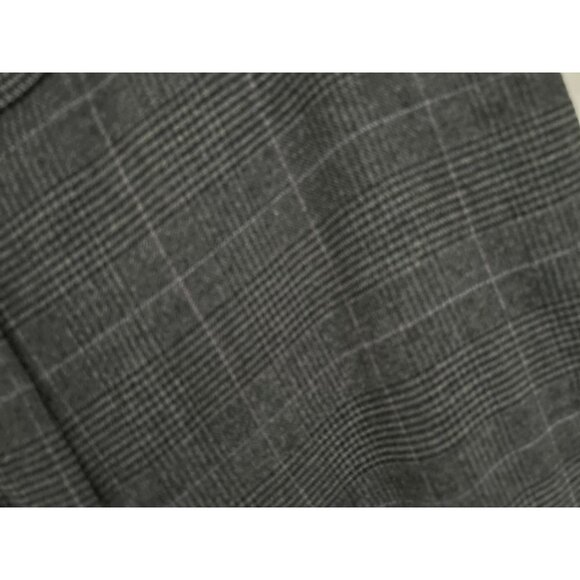 Brooks Brothers Saxon Wool Trousers Strait Cut Pants Gray Size 10 - Picture 5 of 7